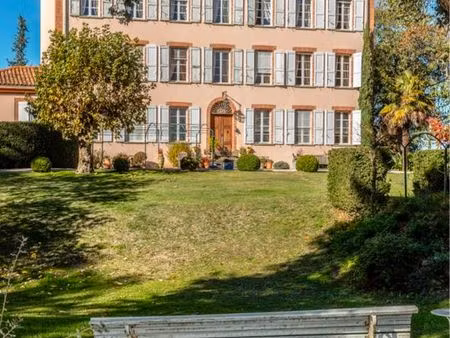 domaine du xviiie aux portes de toulouse – jardin à la française & fort potentiel événemen