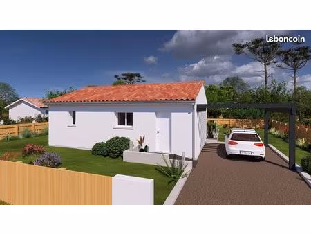 projet de construction d'une maison 50m² avec terrain à feytiat (87)
