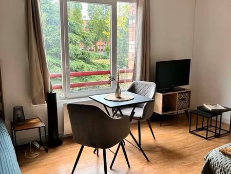 studio meublé 32 m² – cergy préfecture – parking – idéal étudiant / jeune actif