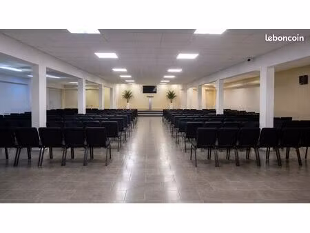 salle 350m2 deculte  réception