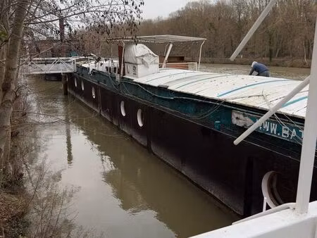 fonds de commerce – péniche erp – emplacement exceptionnel à auvers-sur-oise (95)