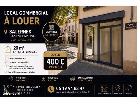 local commercial 20 m²