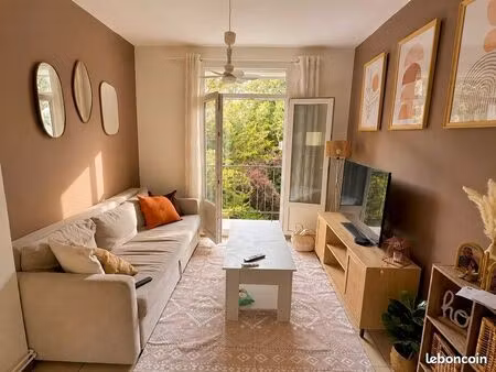 particulier – t3 meublé de 48 m² – disponible mi août