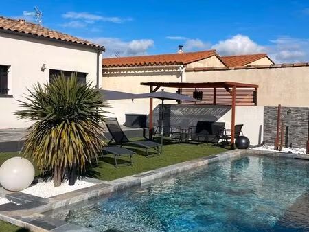 maison avec piscine sans aucun vis à vis 95m2