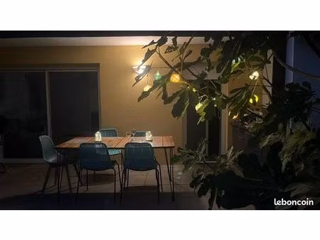magnifique t3 calme& jardin meublé neuf disponible jusqu’à juillet 2027