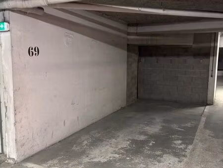 clamart centre - place de parking sous terrain centre ville