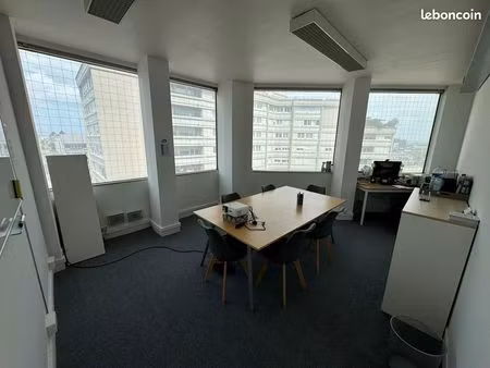 location bureaux climatisés 15 m² tour essor pantin