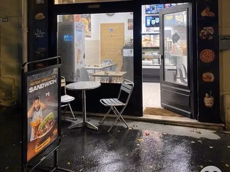 fond de commerce restaurant  snack pizzeria  toute activité le magasin est tout neuf vendu