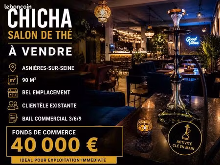 local 90 m² asnieres sur seine