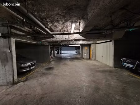 parking sous terrain sécurisé