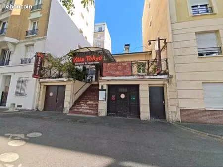fond du commerce et mur d’un restaurant à vendre à nanterre centre ville