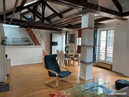 appartement meublé 3p 80 m² — centre de vincennes — bail mobilité 9 mois (nov. 2026 → juil