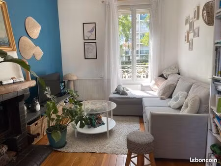 appartement t3 meublé de 59 m² – lumineux et traversant – maisons-alfort centre