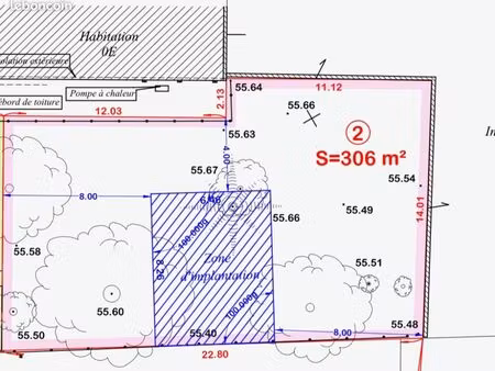 terrain 306 m² franconville