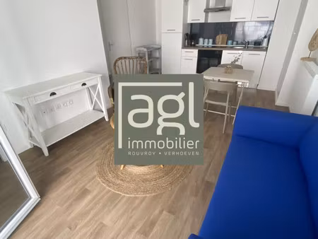 à louer – appartement meublé t2 avec balcon – résidence r