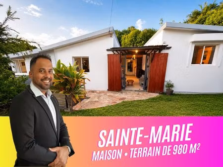 piscine & jardin de palmes — maison 138 m² + kiosque créole