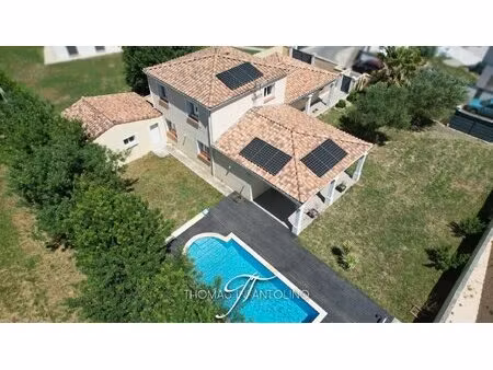 en exclusivite - villemoustaussou - 3 chambres - plancher chauffant - garage - piscine