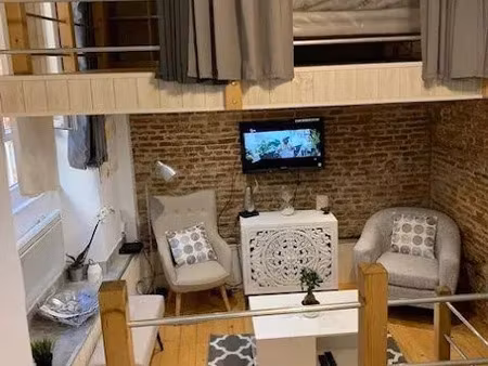 location meublée appartement 3 pièces 40 m² à toulouse (31000)  950 €
