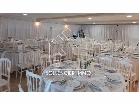 murs et fonds de commenrce d'une salle de réception et son l