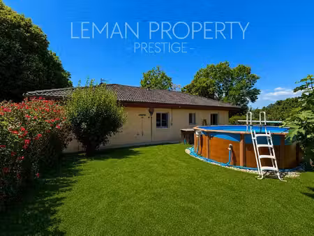 en exclusivité – maison familiale avec jardin et piscine – massongy