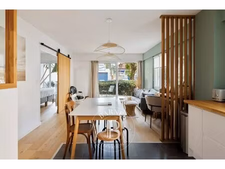 hossegor centre – appartement rénové avec jardin