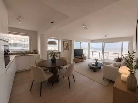 appartement entièrement rénové et meublé  avec vue fronta...
