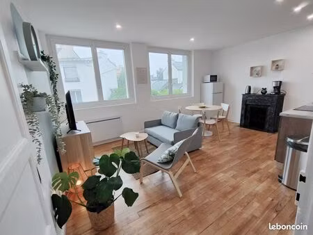 kerinou t2 meuble parking et jardin prive