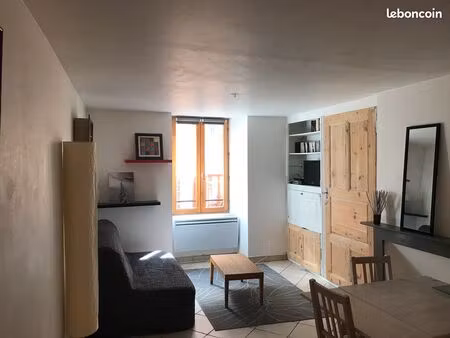 appartement meublé t2 + coin montagne dans la cité vauban