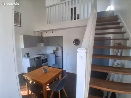 duplex meublé gare