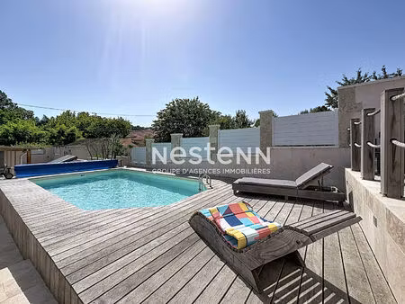 maison de ville  2 chambres à nérac avec piscine et garage