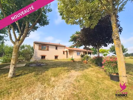 maison t4 de 125 m² avec vue sur les pyrénées et terrain de 3 550 m².