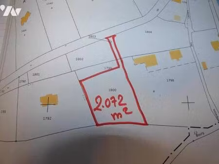 terrain constructible à vendre