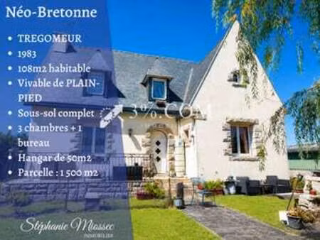 vente maison à trégomeur (22590) : à vendre / 108m² trégomeur