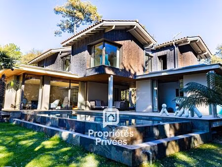 magnifique villa d'architecte à hossegor - entre océan et lac