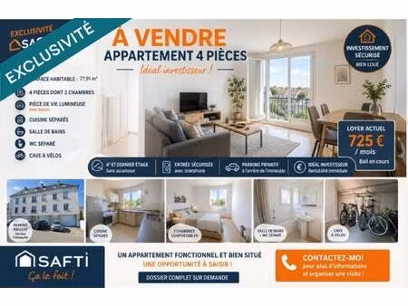 opportunité investisseurs – revenus locatifs immédiats !