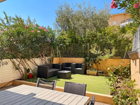 appartement 3p en rez de jardin