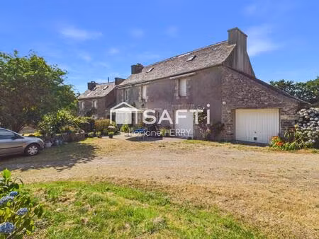 propriété de campagne sans vis-à-vis avec deux habitations