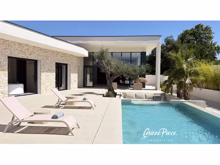 elegante villa contemporaine d'exception corinne ponce immob