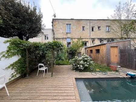 vente maison 5 pièces 114 m² bordeaux (33300)