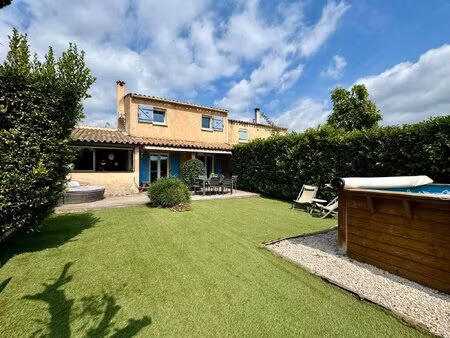 villa familiale 4 pièces avec jardin  piscine hors sol et garage à la colle-sur-loup