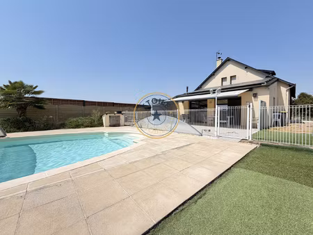 maison familiale 187m2 seiches-sur-le-loir/corzé - piscine e