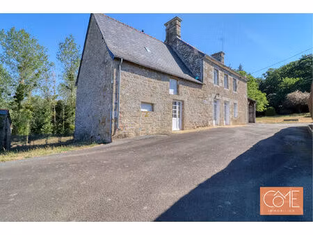 à vendre - saint-ouen-des-alleux (35140) - longère en pierre - 116 m² habitables - 3 chamb
