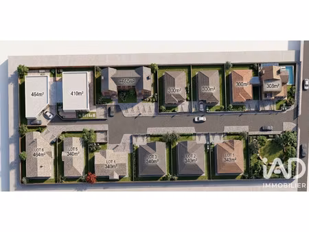 vente terrain à bâtir 300 m²