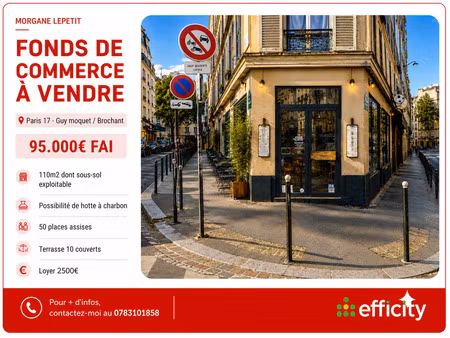 fonds de commerce - 110 m²