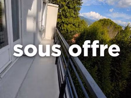 appartement t3 a rénover rue ponsard vue dégagée