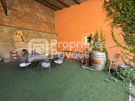 perpignan centre-ville maison individuelle avec extérieur et stationnement