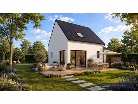 vente maison neuve 3 pièces 88 m² à lanvaudan (56240)  221 000 €