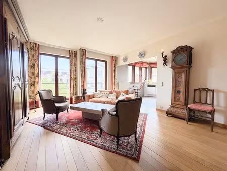 appartement à vendre avec garage et jardin   saint-gilles (vbe46119)