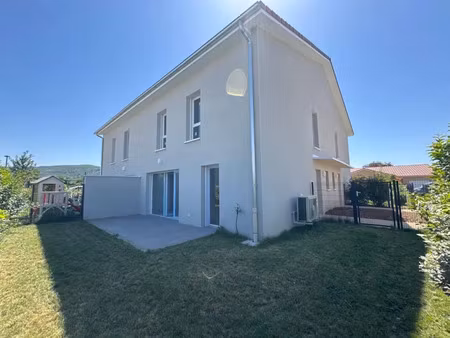 vente maison 4 pièces 89.57 m² à villemoirieu (38460)  299 000 €