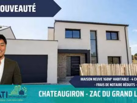 vente maison à châteaugiron (35410) : à vendre / 169m² châteaugiron